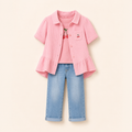 Bow Print Top HD product image