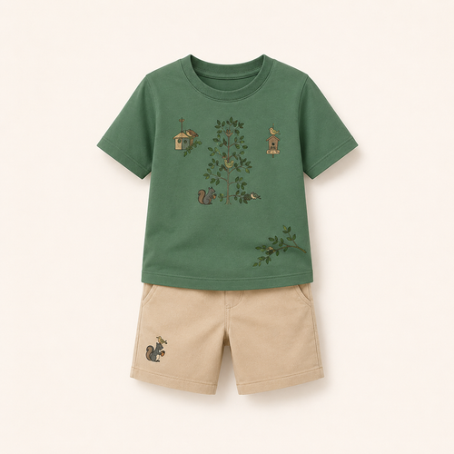 Cozy Embroidered Top HD product image
